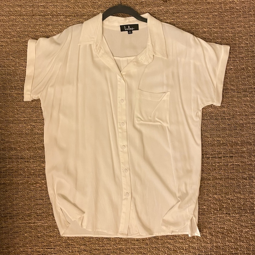 Lulu’s button down shirt